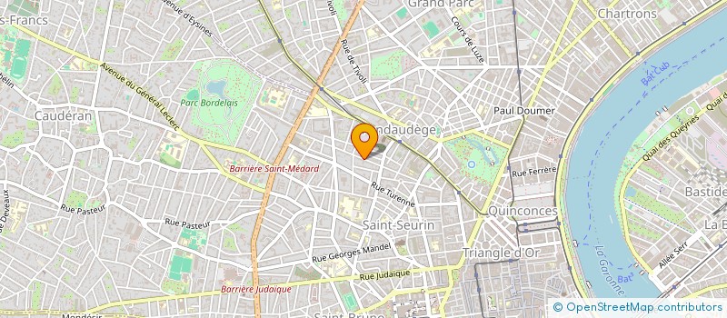 localisation de l'entreprise MADAME JOSEFINA TREPTE  BORDEAUX