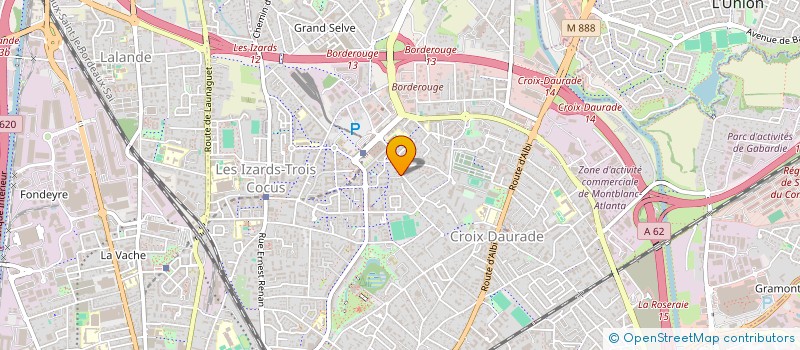 localisation de l'entreprise MADAME JOSELINE DE ASSIS NASCIMENTO  TOULOUSE