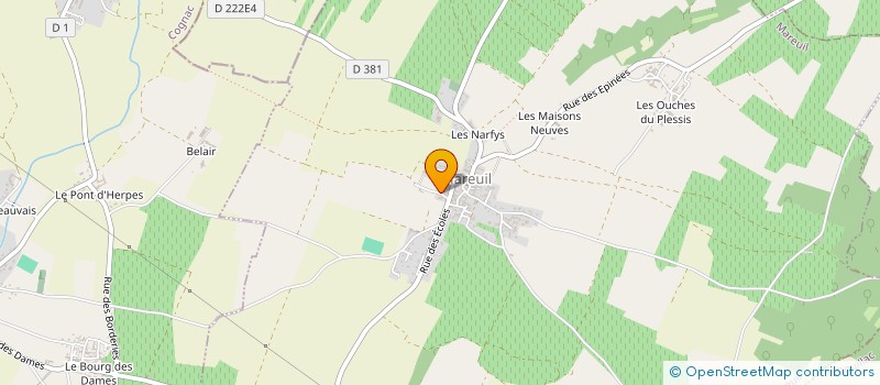 localisation de l'entreprise MADAME JOSELINE GAURRE  ROUILLAC