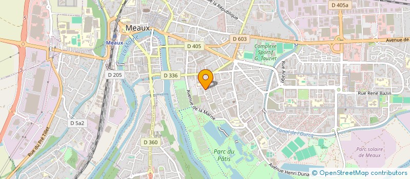 localisation de l'entreprise MADAME JOSELINE GRENET à MEAUX