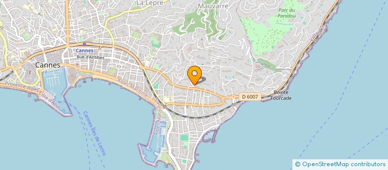 localisation de l'entreprise MADAME JOSELYN LEBRON à CANNES