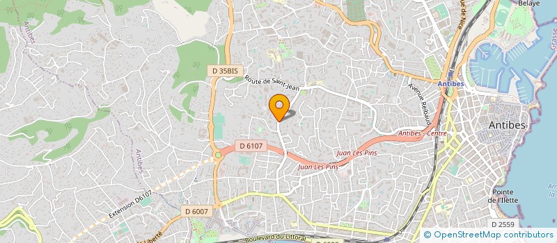 localisation de l'entreprise MADAME JOSELYN RAMIREZ CASTELLANOS  ANTIBES