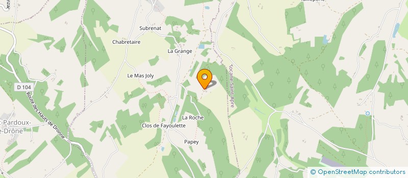 localisation de l'entreprise MADAME JOSELYNE BALANCA  GRAND-BRASSAC