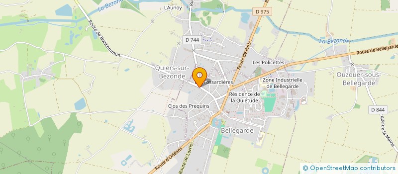 localisation de l'entreprise MADAME JOSELYNE GRAS à BELLEGARDE