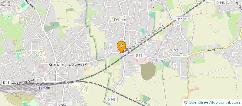 localisation de l'entreprise MADAME JOSELYNE JONIN  FENAIN