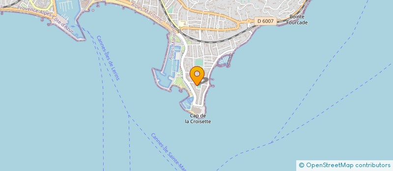 localisation de l'entreprise MADAME JOSELYNE JOUANNEL à CANNES