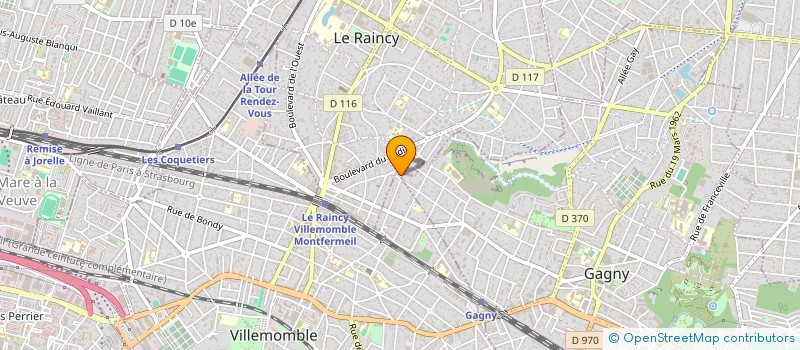 localisation de l'entreprise MADAME JOSELYNE VANESSA PABON GOMEZ à GAGNY