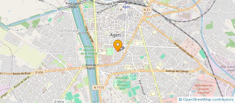 localisation de l'entreprise MADAME JOSEPH BEVILACQUA à AGEN