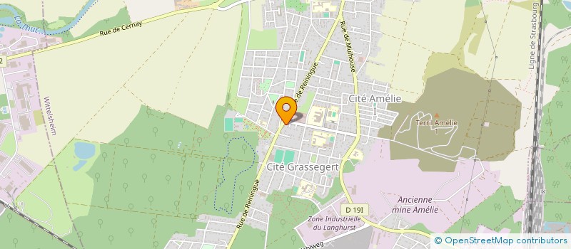 localisation de l'entreprise MADAME JOSEPHA CONSIGLIO à WITTELSHEIM