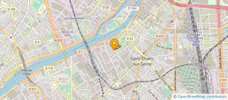 localisation de l'entreprise MADAME JOSEPHA DEGOSSE  TOURS