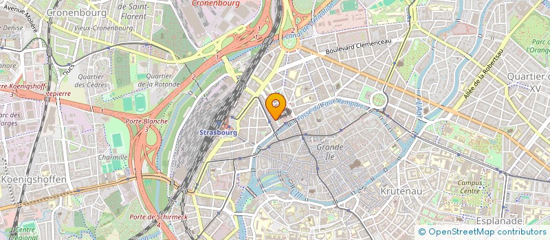 localisation de l'entreprise MADAME JOSEPHA DICKELY à STRASBOURG