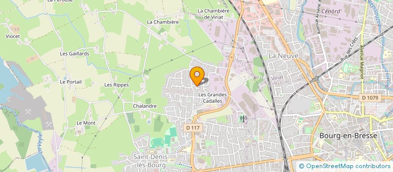 localisation de l'entreprise MADAME JOSEPHA GUY à SAINT-DENIS-LES-BOURG
