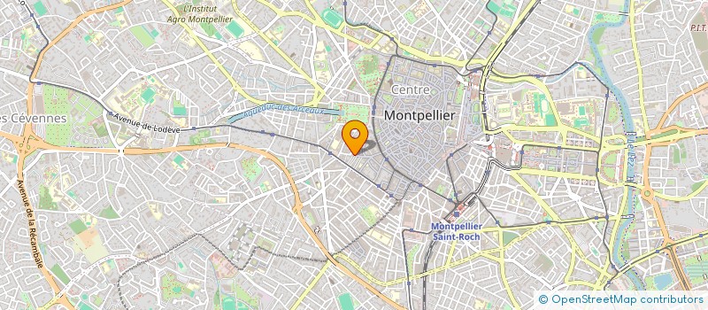 localisation de l'entreprise MADAME JOSEPHA NAVARRO à MONTPELLIER