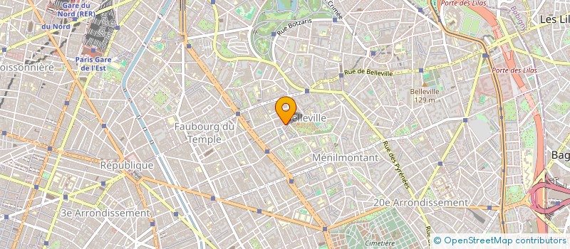 localisation de l'entreprise MADAME JOSEPHA PINEAU  PARIS