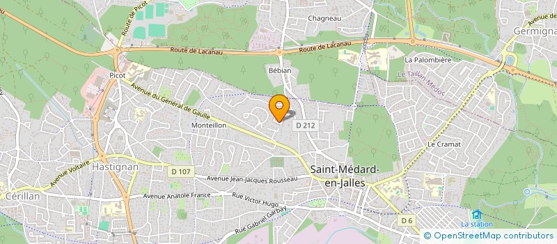 localisation de l'entreprise MADAME JOSEPHA PLIS à SAINT-MEDARD-EN-JALLES