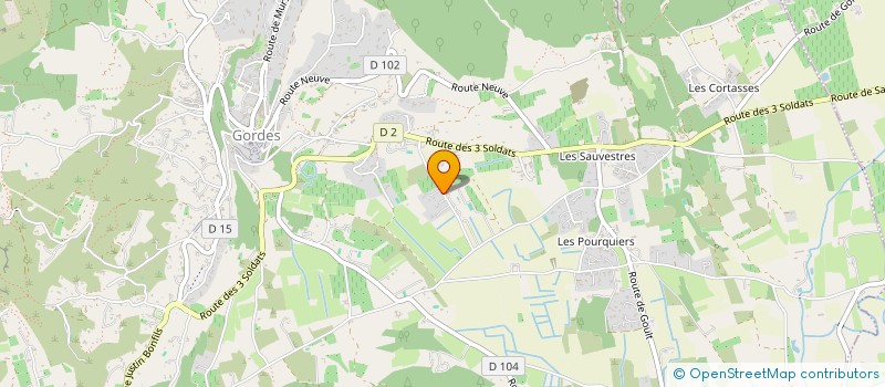 localisation de l'entreprise MADAME JOSEPHA ROCAGEL à GORDES