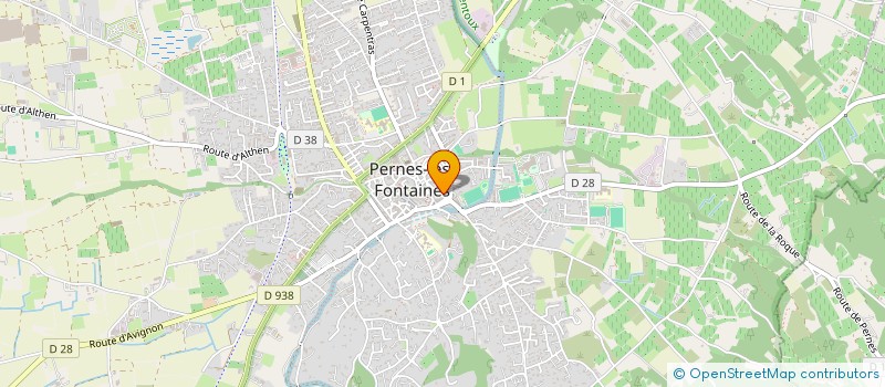 localisation de l'entreprise MADAME JOSEPHA SERRANO  PERNES-LES-FONTAINES