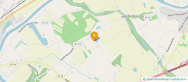 localisation de l'entreprise MADAME JOSEPHE DARNAC  CADALEN