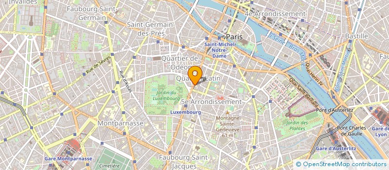 localisation de l'entreprise MADAME JOSEPHE FERRERO  PARIS