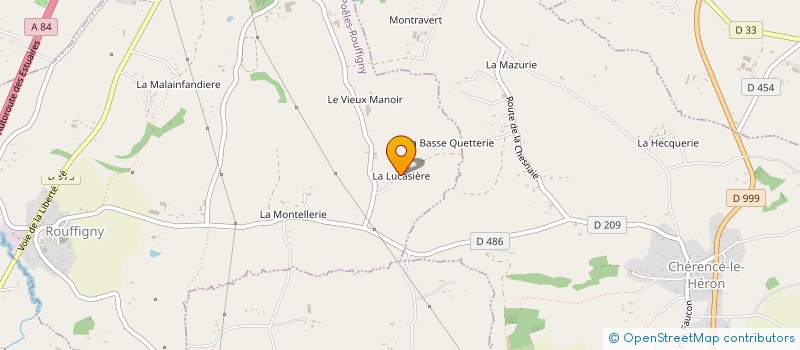 localisation de l'entreprise MADAME JOSEPHE MALZARD à VILLEDIEU-LES-POELES-ROUFFIGNY
