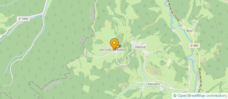 localisation de l'entreprise MADAME JOSEPHINA VAN GEFFEN  CHISSEY-EN-MORVAN