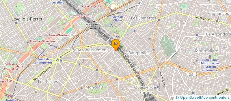 localisation de l'entreprise MADAME JOSEPHINE ADJAGBENON  PARIS