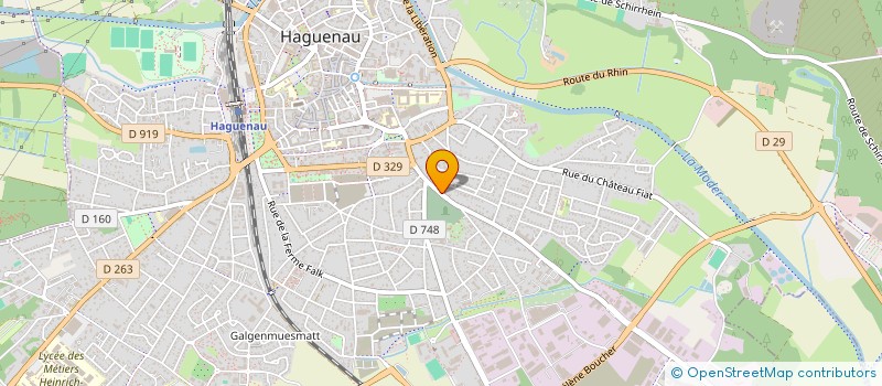 localisation de l'entreprise MADAME JOSEPHINE AMASSA MPOUMA  NIEDERSCHAEFFOLSHEIM