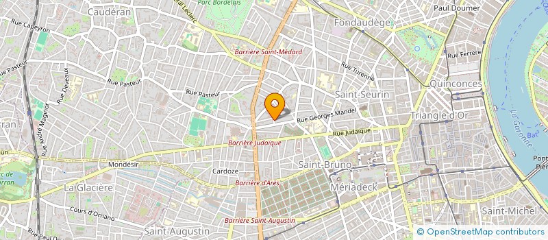 localisation de l'entreprise MADAME JOSEPHINE ARNAULD  BORDEAUX