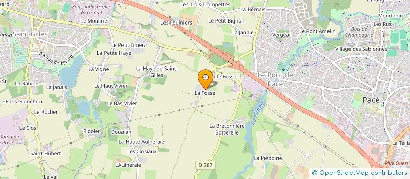 localisation de l'entreprise MADAME JOSEPHINE AUBREE LOUAZEL à PACE