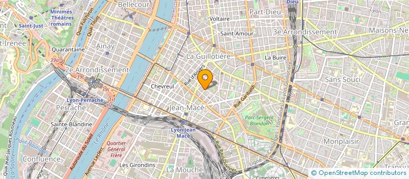 localisation de l'entreprise MADAME JOSEPHINE BEAUNE  LYON