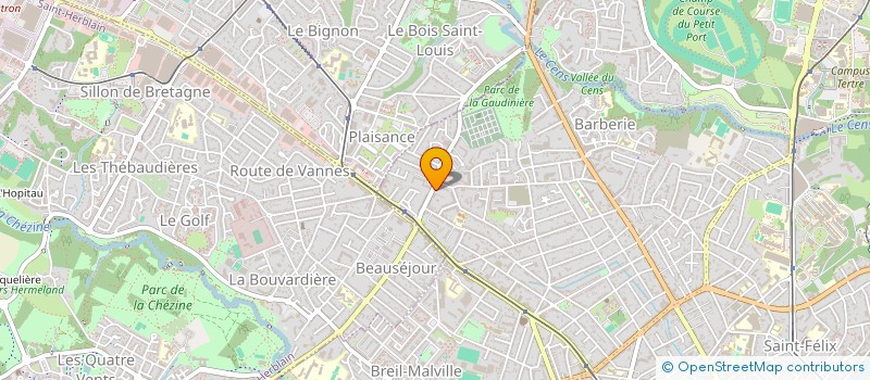 localisation de l'entreprise MADAME JOSEPHINE BOISSEL à NANTES