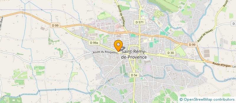 localisation de l'entreprise MADAME JOSEPHINE BOUILLOT  SAINT-REMY-DE-PROVENCE