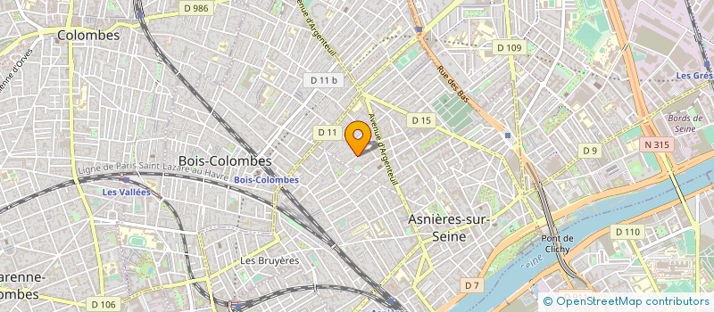 localisation de l'entreprise MADAME JOSEPHINE BOURDON à ASNIERES-SUR-SEINE