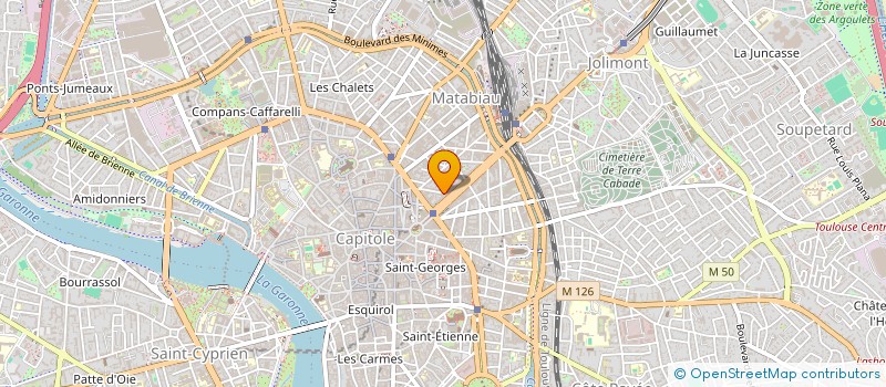 localisation de l'entreprise MADAME JOSEPHINE BOUTROLLE à TOULOUSE