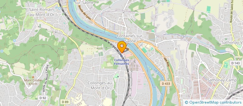 localisation de l'entreprise MADAME JOSEPHINE BRULLAND  COLLONGES-AU-MONT-D'OR