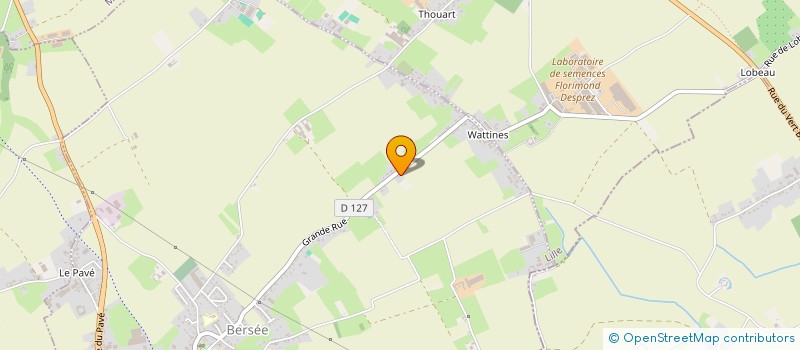 localisation de l'entreprise MADAME JOSEPHINE CACHE  NOYELLES-SUR-SELLE