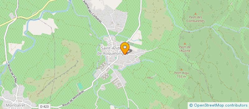 localisation de l'entreprise MADAME JOSEPHINE CAMPILLO  RAISSAC D'AUDE