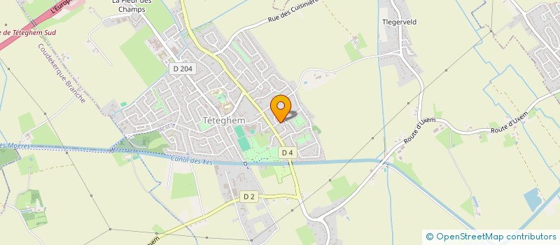 localisation de l'entreprise MADAME JOSEPHINE CAMPION  TETEGHEM-COUDEKERQUE-VILLAGE