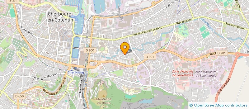 localisation de l'entreprise MADAME JOSEPHINE CHANONI  CHERBOURG-EN-COTENTIN