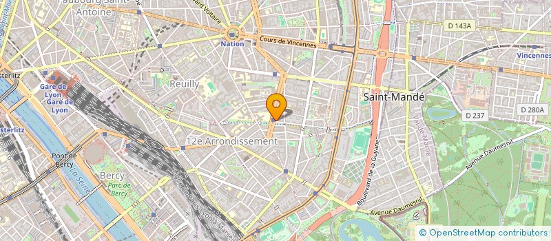 localisation de l'entreprise MADAME JOSEPHINE CORDESSE  PARIS