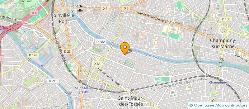 localisation de l'entreprise MADAME JOSEPHINE COUSIN à SAINT-MAUR-DES-FOSSES