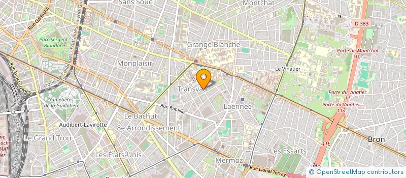 localisation de l'entreprise MADAME JOSEPHINE DANJEAN  LYON