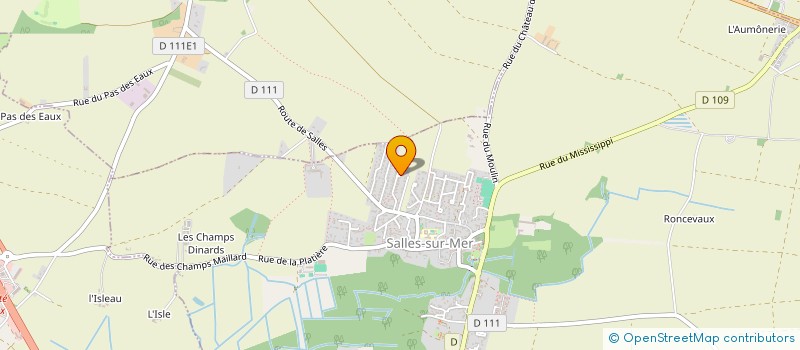 localisation de l'entreprise MADAME JOSEPHINE DARDANNE  SALLES-SUR-MER