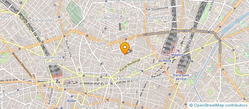 localisation de l'entreprise MADAME JOSEPHINE DE AZCARATE  PARIS