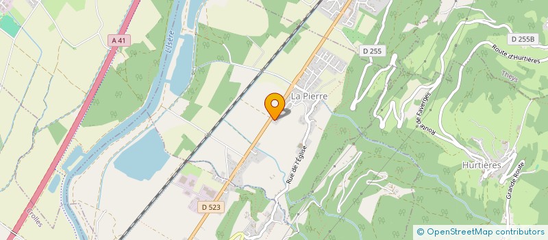 localisation de l'entreprise MADAME JOSEPHINE DEBARD  LA PIERRE