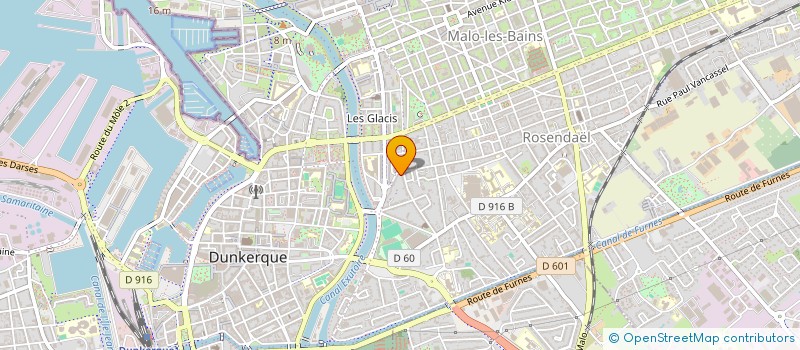 localisation de l'entreprise MADAME JOSEPHINE DELHAYE à DUNKERQUE