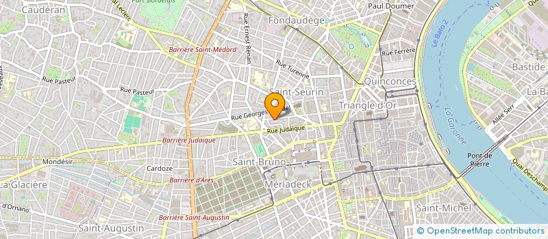 localisation de l'entreprise MADAME JOSEPHINE DEMAY  BORDEAUX