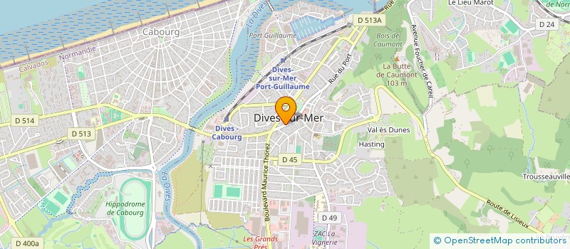 localisation de l'entreprise MADAME JOSEPHINE DERAM  HOULGATE