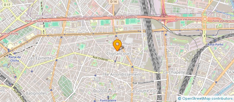 localisation de l'entreprise MADAME JOSEPHINE DI PASQUALE  PARIS