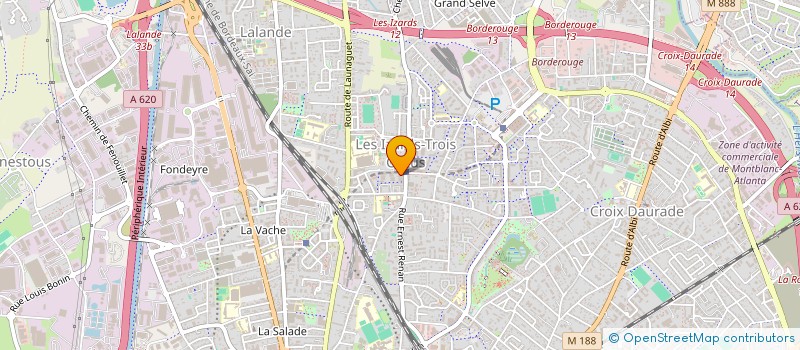 localisation de l'entreprise MADAME JOSEPHINE DIARRA à TOULOUSE